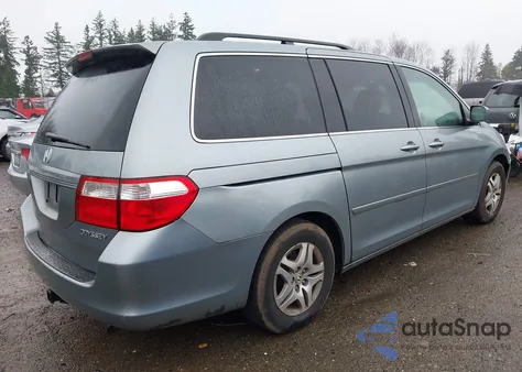 2005 Honda Odyssey Ex-L из США, поврежденный, VIN 5FNRL38685B128651
